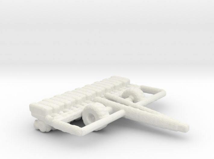 Bean Planter 1:160 scale white only 3d printed