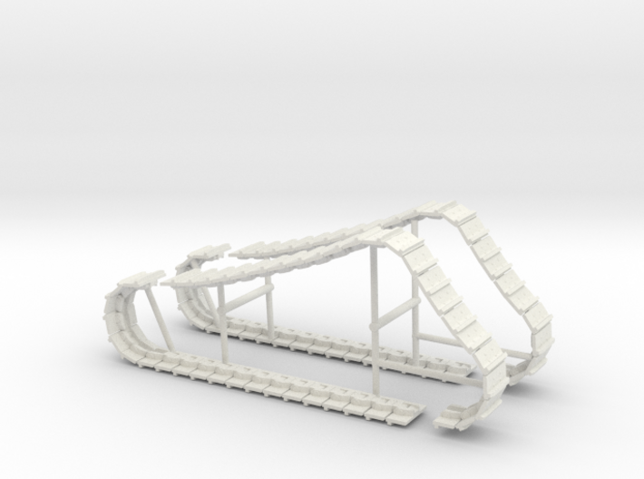 1/64th Tracks for Diecast Masters Cat D11 3d printed