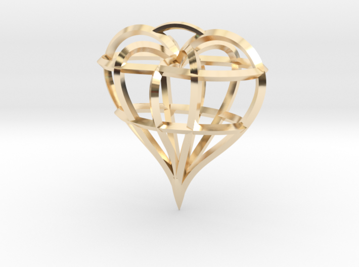 Heart of love 3d printed