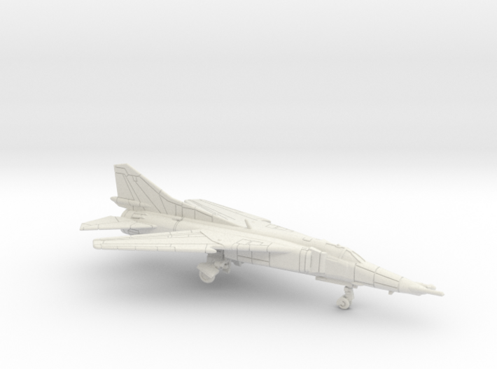 1:222 Scale MiG-27K Flogger (Clean, Deployed)i 3d printed 