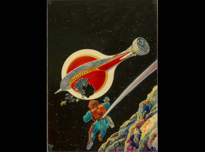 Rocket for Wonder Stories - Fall 1931 3d printed 