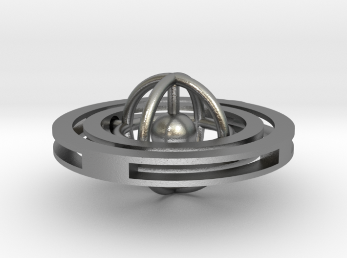 Double Rotating Planet - Time turner inspired 3d printed 