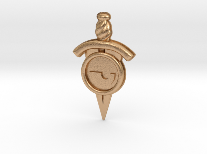 Wise Agent Pin 3d printed