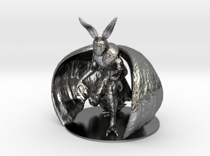 Mothman Figurine 3d printed