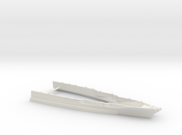 1/600 USS New Mexico (1944) Bow (Waterline) 3d printed