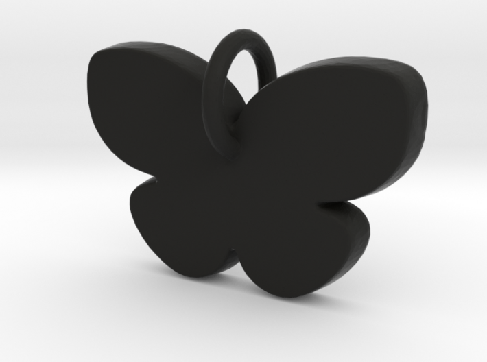 Butterfly Pendant - Makom Jewelry 3d printed