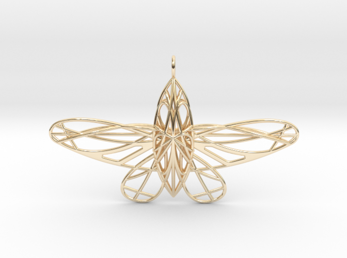 Insectoid Mind Pendant 3d printed Insectoid Mind Pendant - Render
