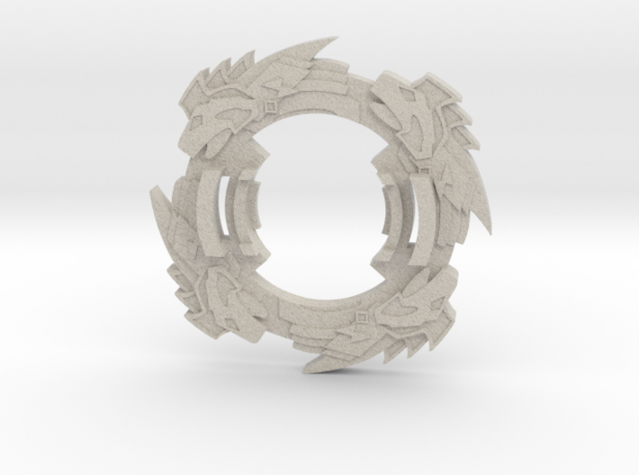 Beyblade Pegacion-2 | Bakuten Attack Ring 3d printed