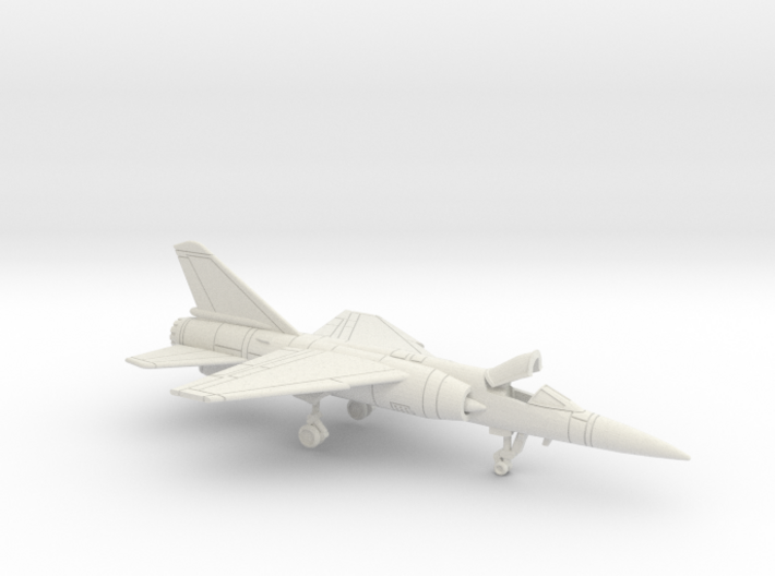 1:222 Scale Mirage F1C (Clean, Stored) 3d printed 