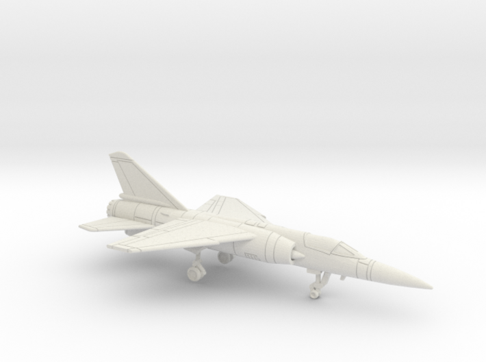 1:222 Scale Mirage F1C (Clean, Deployed) 3d printed 