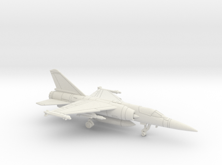 1:222 Scale Mirage F1C (Loaded, Deployed) 3d printed 