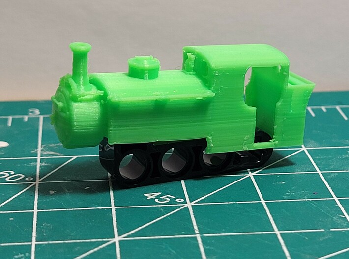 Manning Wardle "Inspired" Shell 3d printed 
