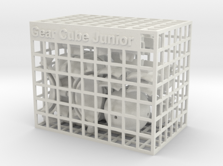 Gear Cube Junior 3d printed 