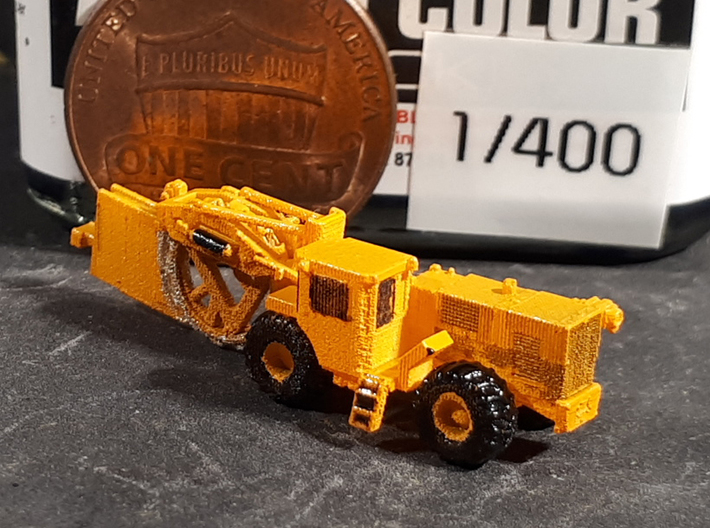 Buckeye 7340 trencher tiling tractor  3d printed 