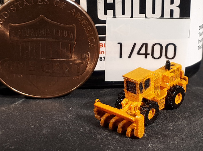Brown Bear 400 tractor w/auger 3d printed 