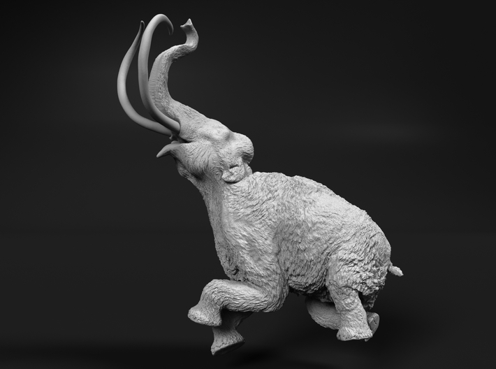 Woolly Mammoth 1:64 Male stuck in swamp 3d printed
