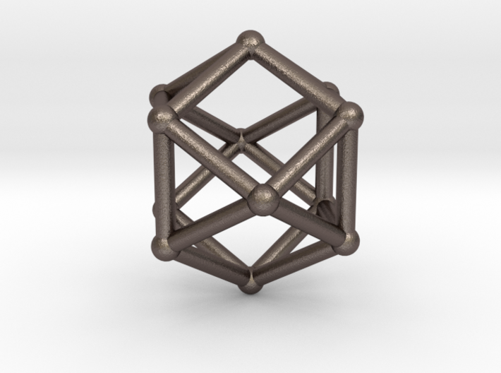 Cuboctahedron 3d printed