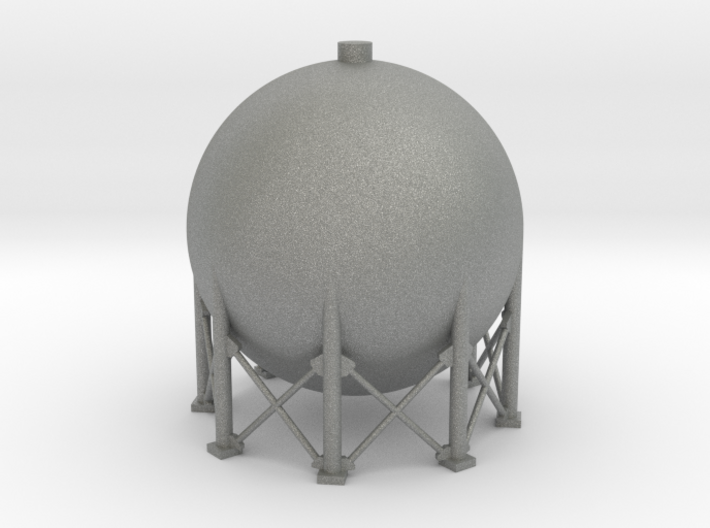 N Scale Spherical Tank 137m3 3d printed