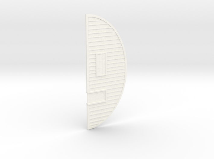 HO Scale Quonset End 3d printed This is a render not a picture