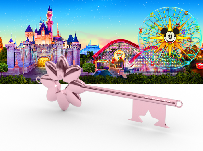 Disneyland Inspire Key (Horizontal) 3d printed 
