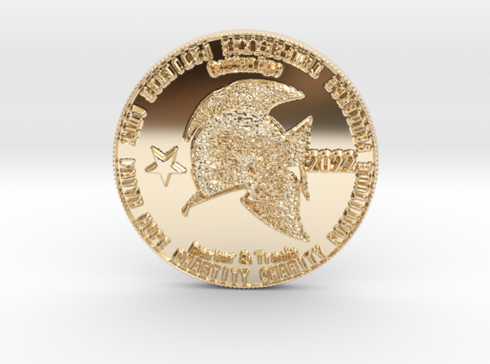One Coin to Rule Them ALL Crypto-Killer! [Med Sm] 3d printed