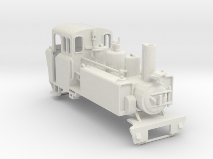 Ffestiniog Rly ALCO 2-6-2 locomotive Mountaineer 3d printed