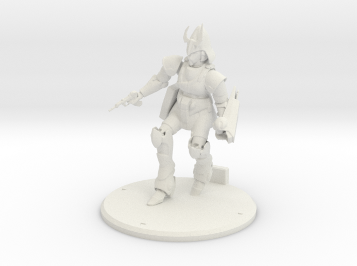 Robotech Female Armored GMP Officer Pose 1 3d printed