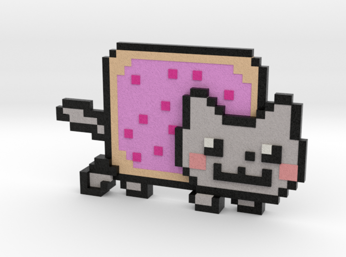 Nyan Cat 3d printed 