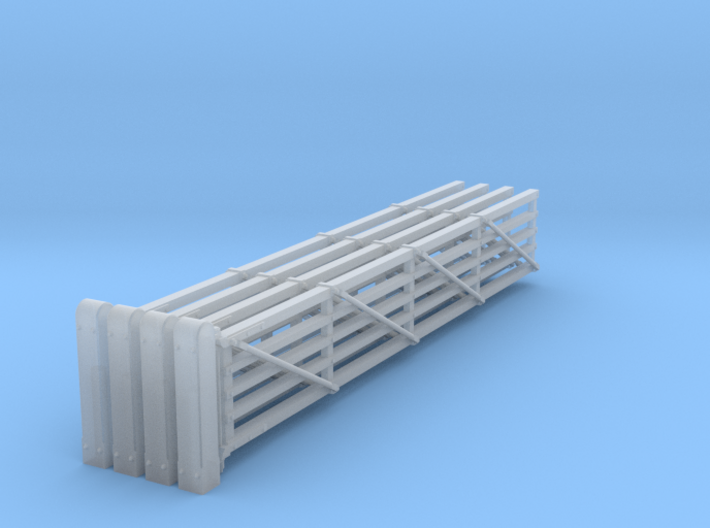 VR #1 Gates 22'6&quot; (4 Pack) 1:87 Scale 3d printed
