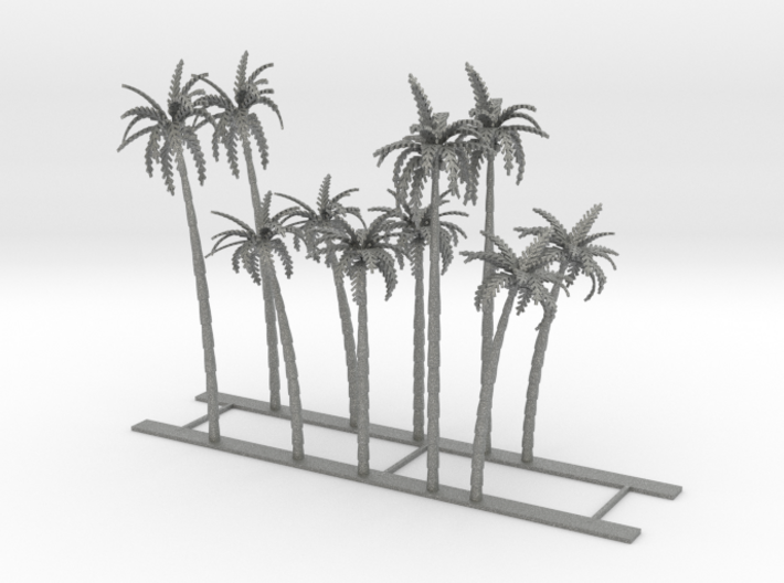 Palm Trees Z Scale 3d printed