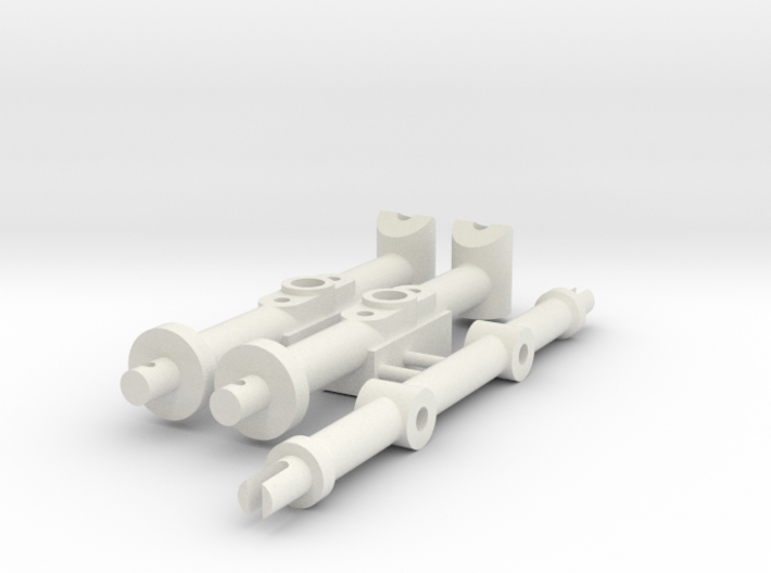 Reproduction of Rear body post CRP-1623 For Tamiya 3d printed