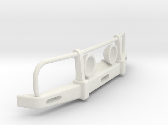Bullbar &amp;Lights for 4WD like Toyota Hilux 1:4 3d printed