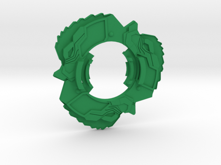 Beyblade Rushing boar attack ring 3d printed Beyblade Rushing boar attack ring