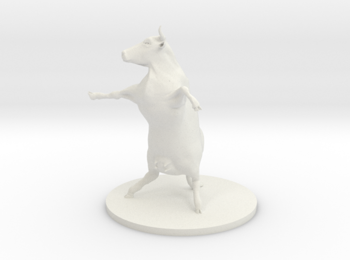 The Kung Moo Cow 3d printed 