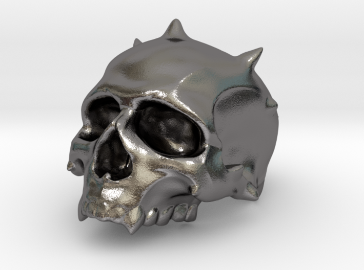 skull ring 3d printed