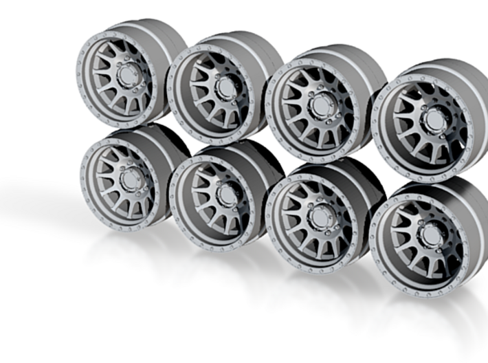 NV Method 9-5 Hot Wheels Truck Rims 3d printed