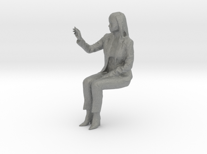 1-12 scale Sitting Woman 3d printed This is a render not a picture
