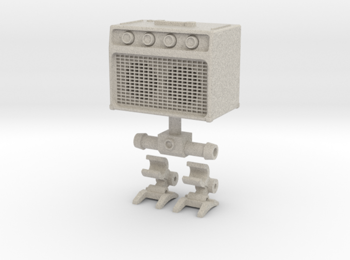 Reverberator Mk 1 audio assault droid 3d printed