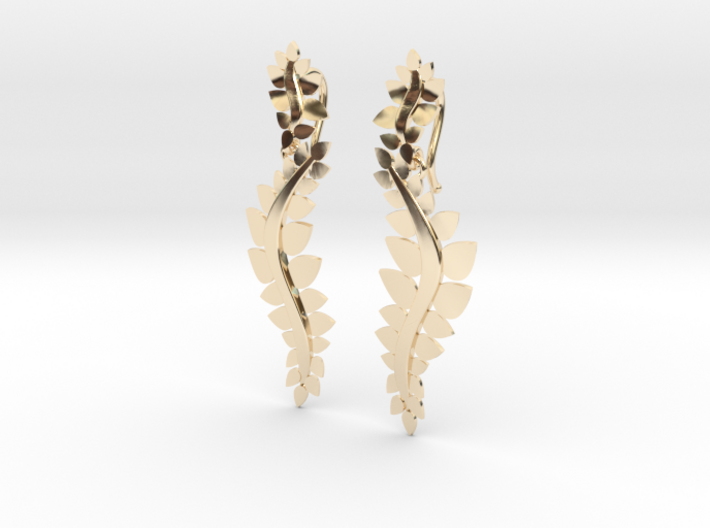 Earring Delicate Movements 3d printed