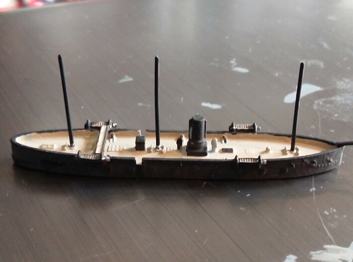 1/1250 HDMS Danmark (1864) 3d printed Painted by Proflutz