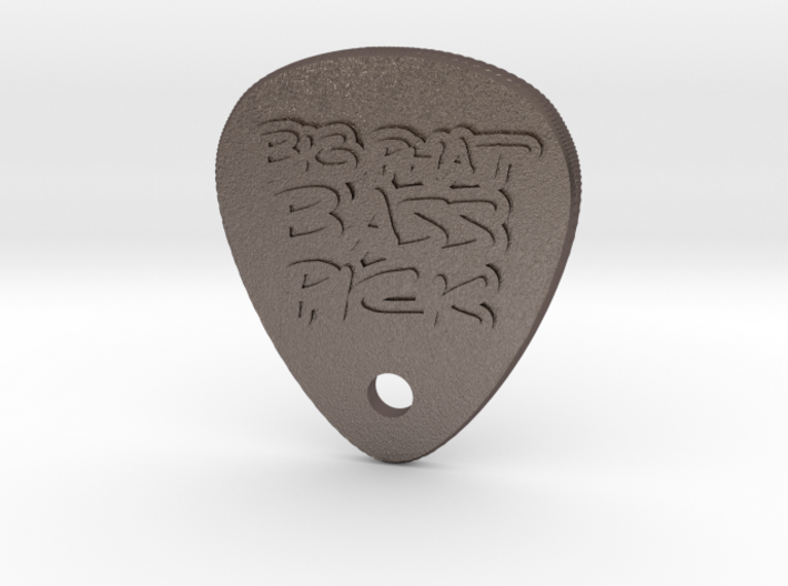 Big Phat Bass Pick (3mm, 1.5&quot; x 1.25&quot;) 3d printed