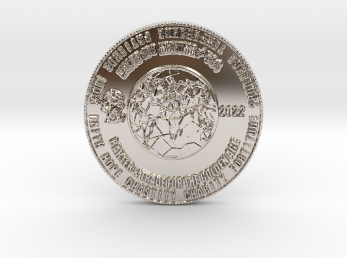 Crypto is Dead! Long Live the KING of REAL COINS! 3d printed