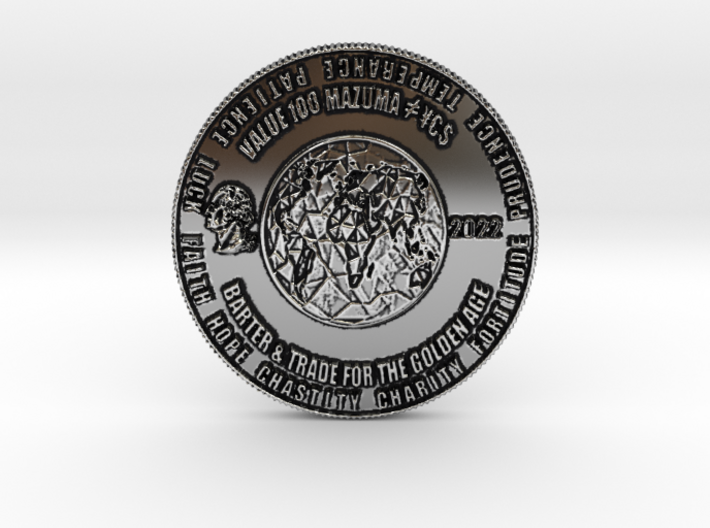 Crypto is Dead! Long Live the KING of REAL COINS! 3d printed
