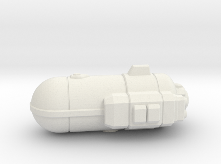 Unification Tanker 3d printed 