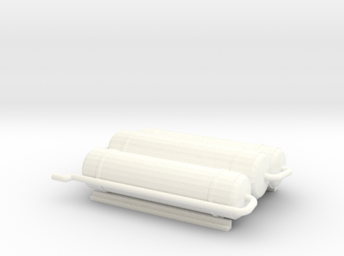 (1:76) Bachmann Class 85 roof mounted tanks 3d printed