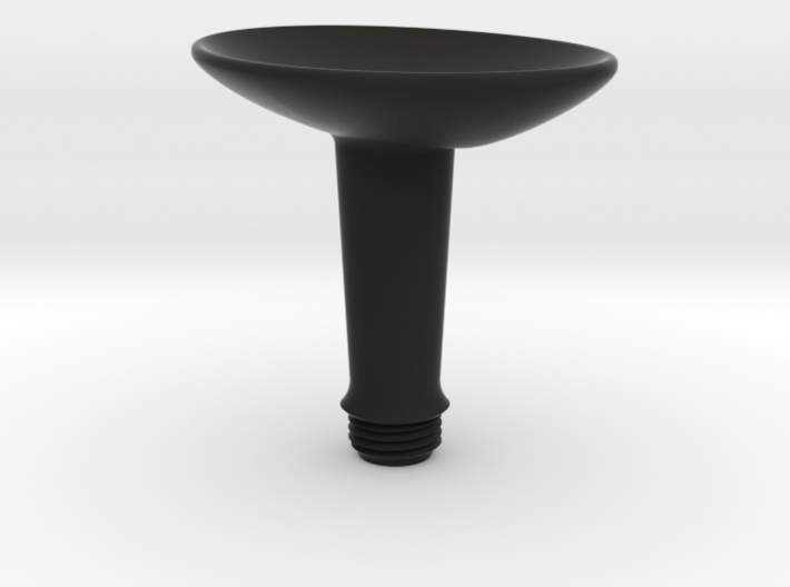 Joystick Stem with concave oval top 3d printed