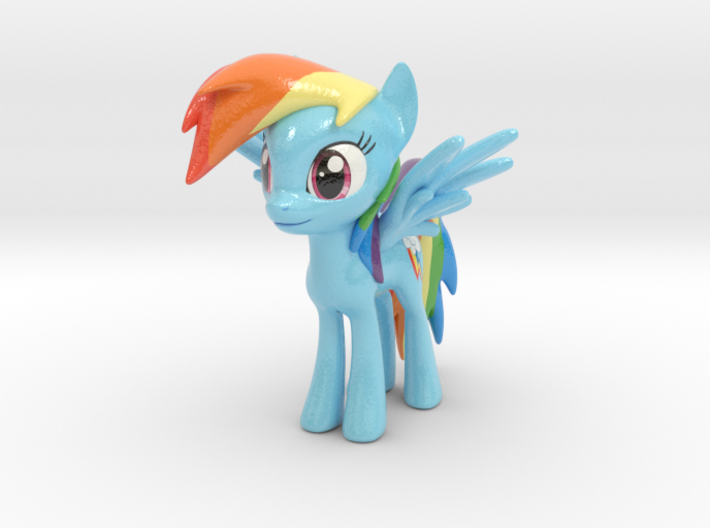 My Litte Pony - Rainbow Dash 3d printed