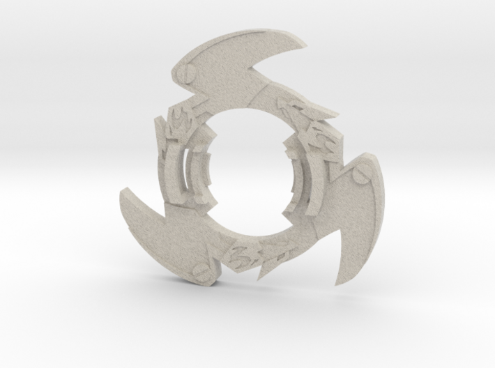 Beyblade Wildox-2 | Anime Attack Ring 3d printed