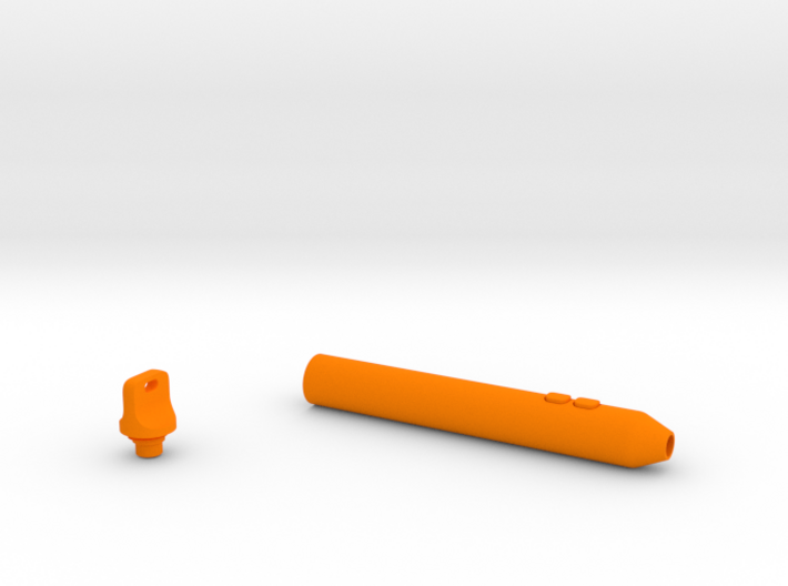 Smooth Marker Pen Grip - medium with buttons 3d printed