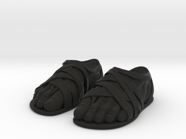 Sandal feet (pair) Motu Origins 3d printed